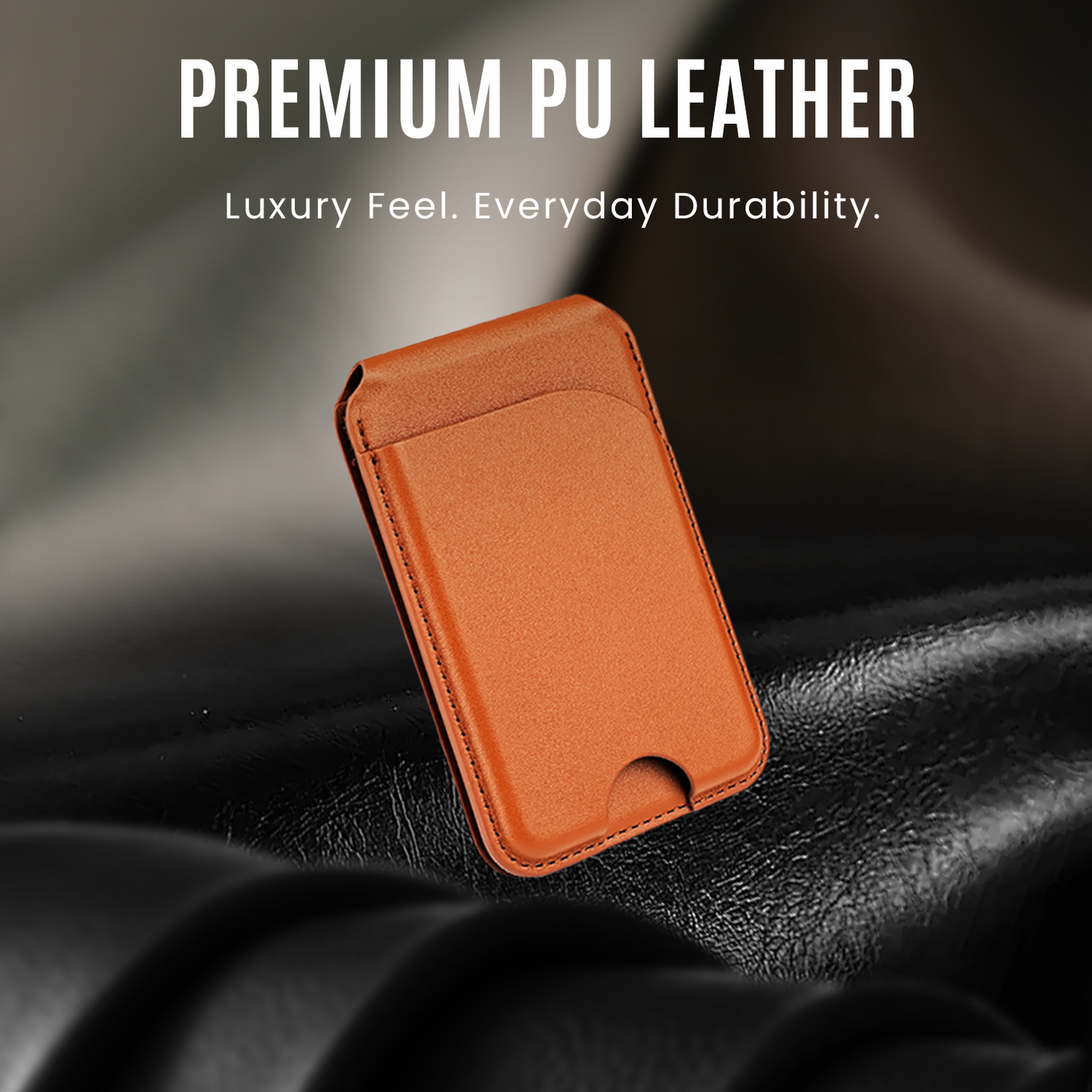 MagWallet Secure - RFID-Blocking Magnetic Phone Wallet and Stand