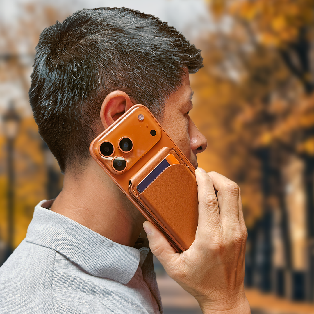 MagWallet Secure - RFID-Blocking Magnetic Phone Wallet and Stand