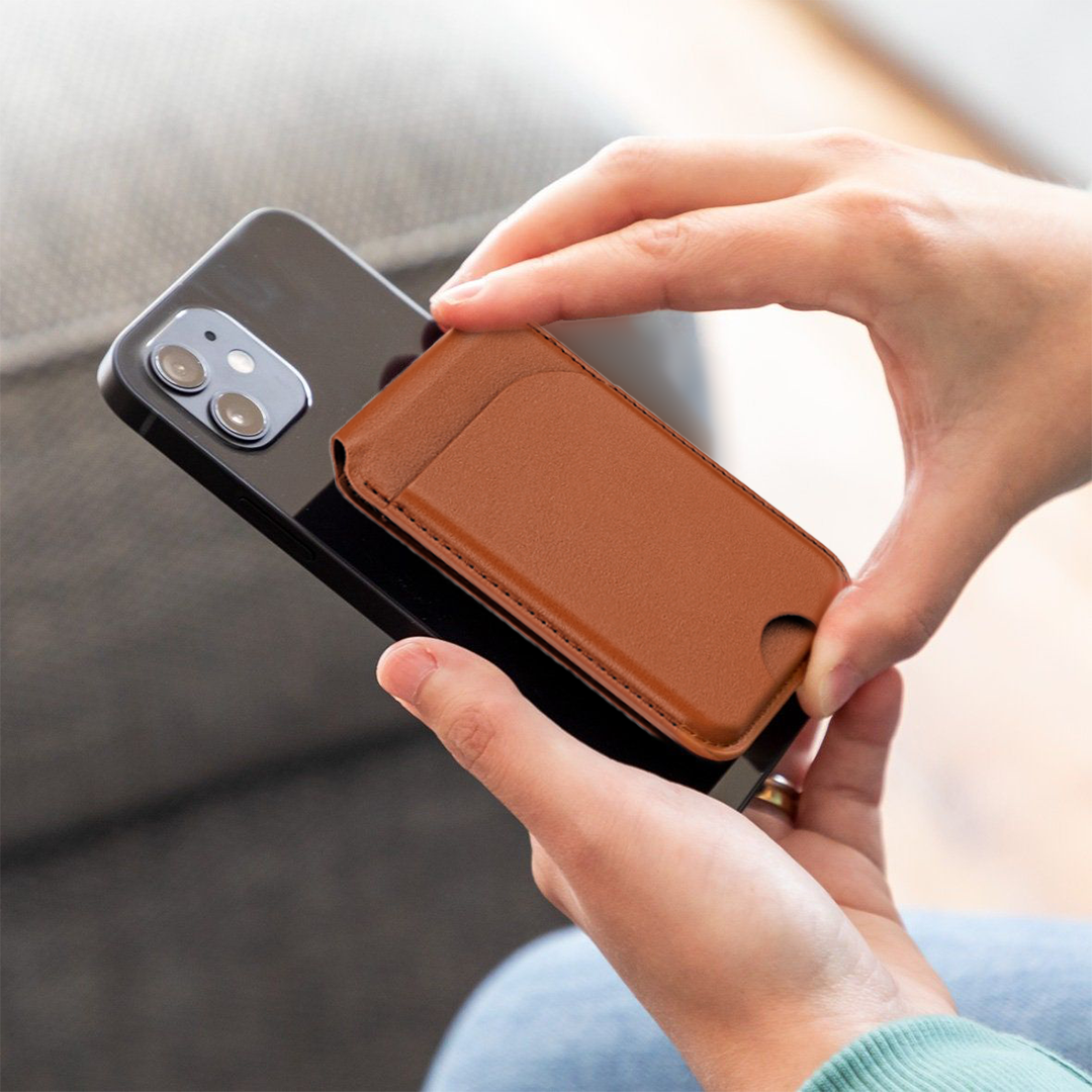 MagWallet Secure - RFID-Blocking Magnetic Phone Wallet and Stand