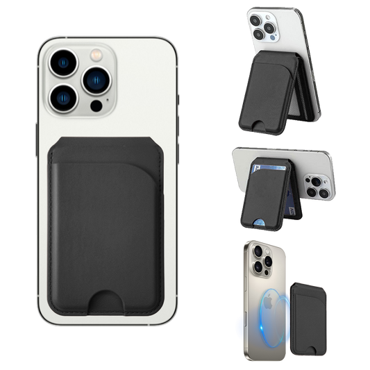 MagWallet Secure - RFID-Blocking Magnetic Phone Wallet and Stand