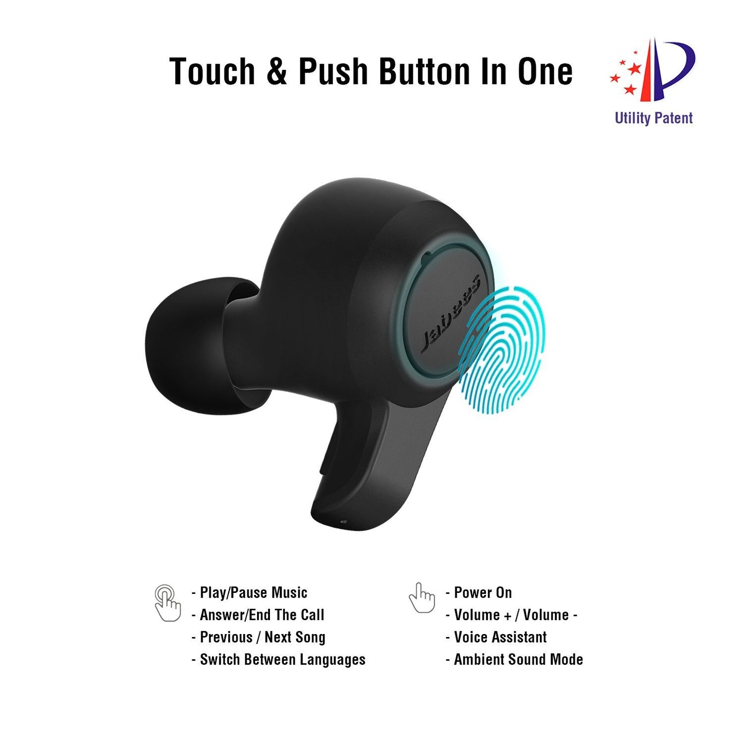 Firefly.2 - IPX7 Waterproof True Wireless Earbuds with Dual Microphones - True Wireless Earbuds - Jabees Store - jabeesstore