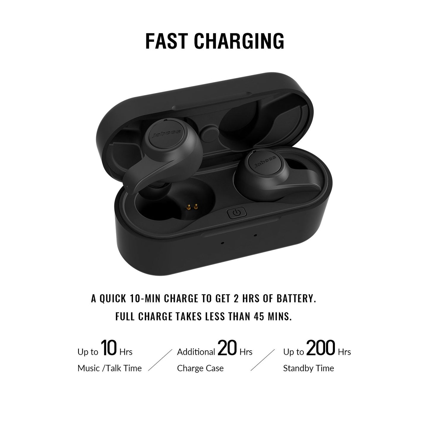 Firefly.2 - IPX7 Waterproof True Wireless Earbuds with Dual Microphones - True Wireless Earbuds - Jabees Store - jabeesstore