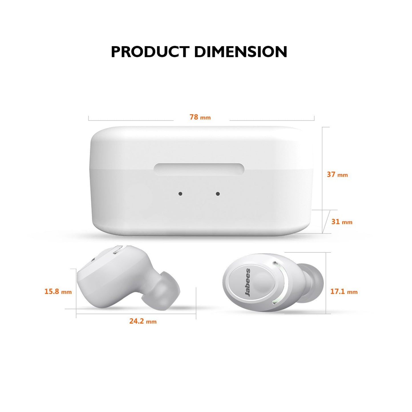 Firefly Pro - True Wireless Earbuds Featuring Fast Charging & Qi-Enabled Wireless Charging Case - True Wireless Earbuds - Jabees Store - jabeesstore