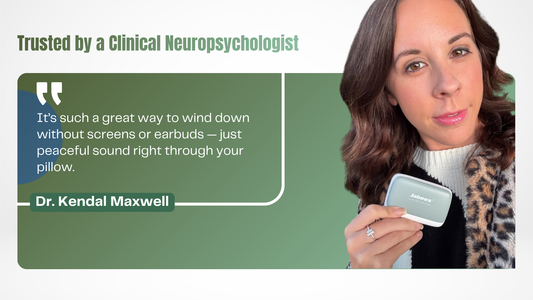 Why a Clinical Neuropsychologist Loves the Jabees PEACE Pillow Speaker