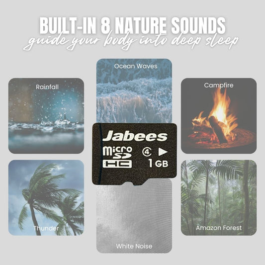 PEACE 1GB Micro SD Card with Pre-Loaded Sleep Sounds