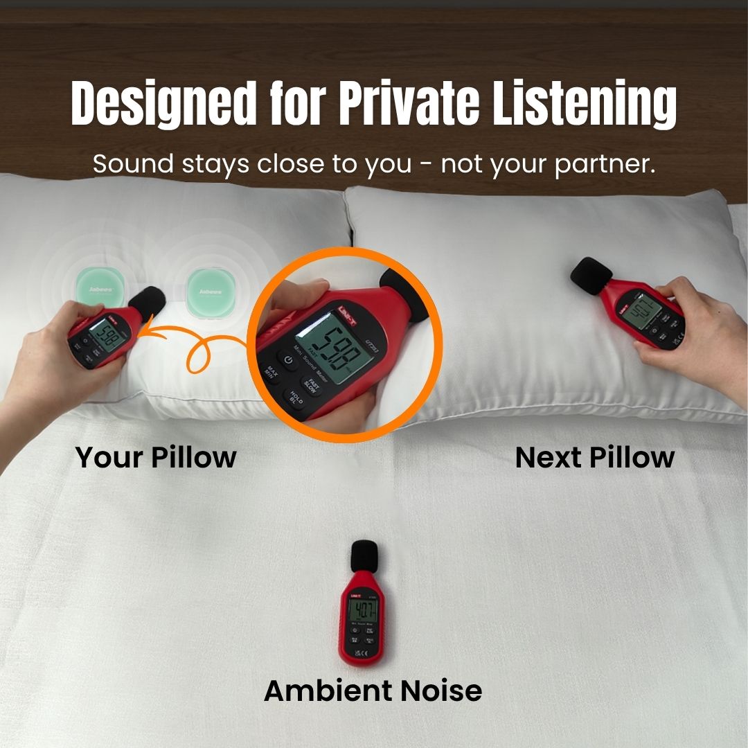 PEACE Duo Bone Conduction Under-Pillow Speaker