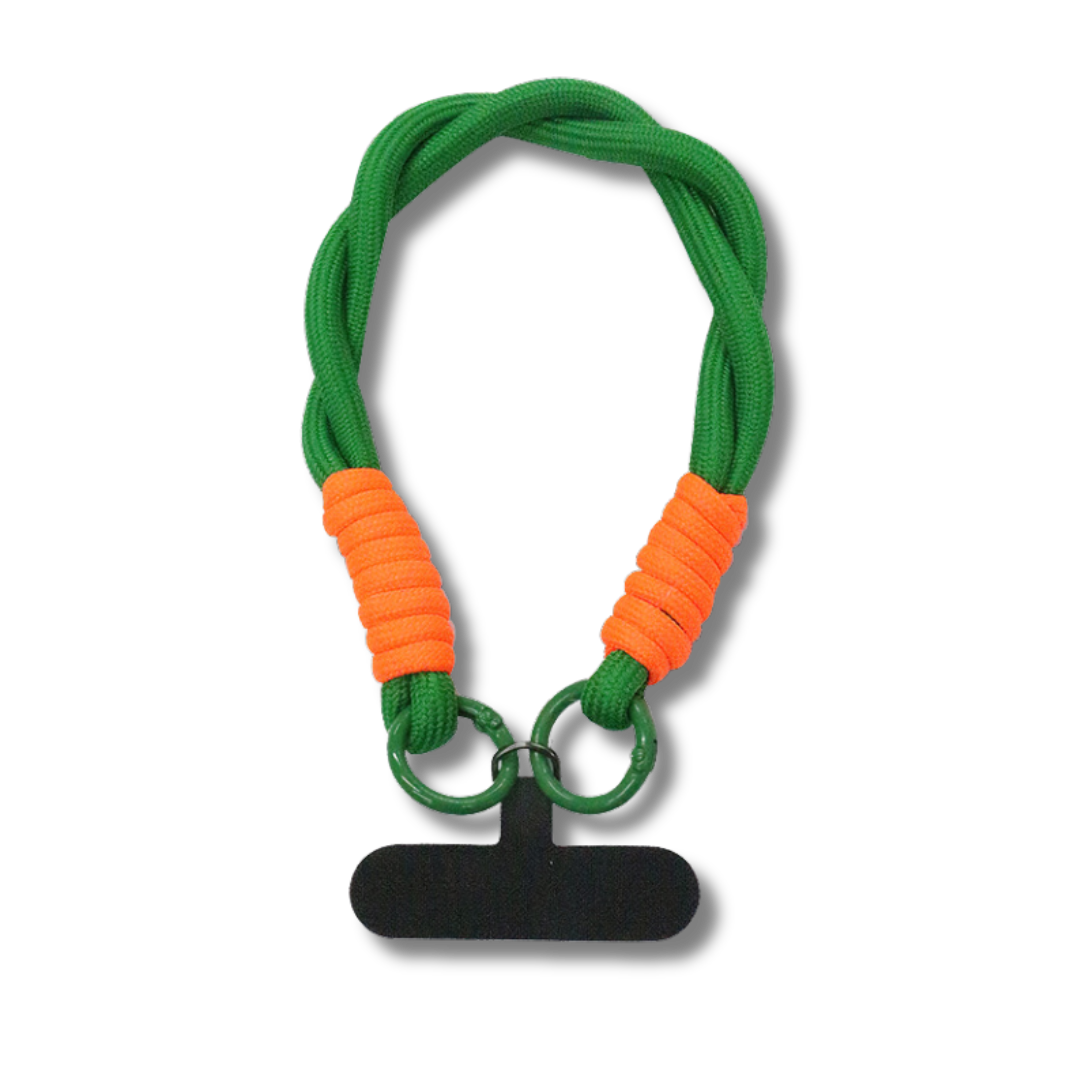 Jabees Colorful Nylon Wrist Strap + Phone Strap Adapter