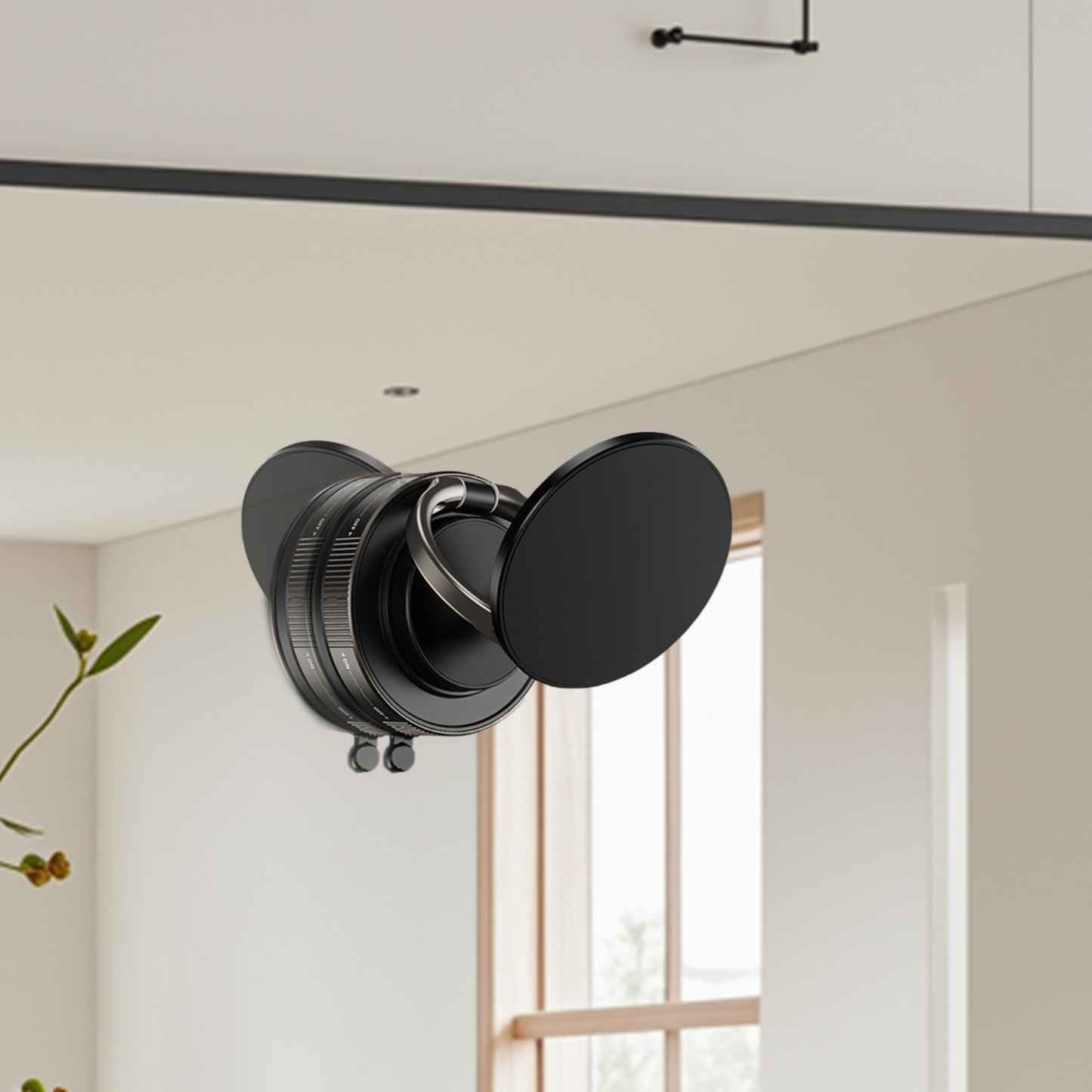 Jabees MagMount Flex 360° Rotatable Screw-Lock Suction Magnetic Phone Mount [Free Shipping]