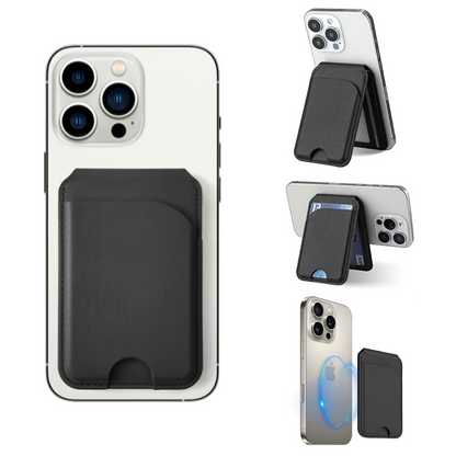 MagWallet Secure - RFID-Blocking Magnetic Phone Wallet and Stand