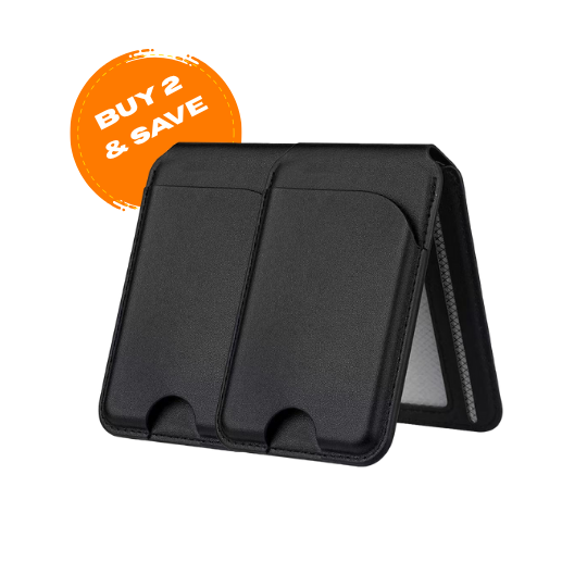 MagWallet Secure - RFID-Blocking Magnetic Phone Wallet and Stand