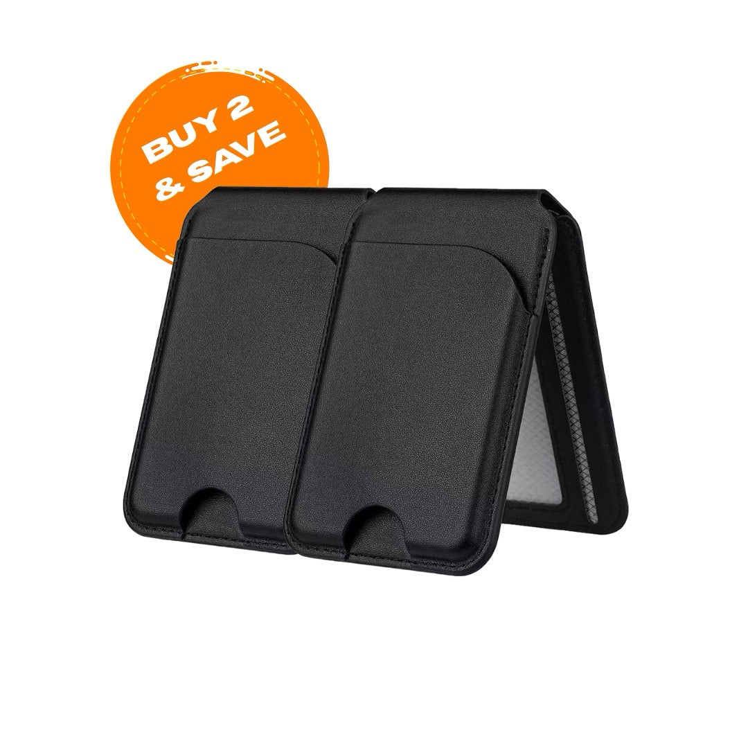 MagWallet Secure - RFID-Blocking Magnetic Phone Wallet and Stand
