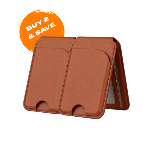 MagWallet Secure - RFID-Blocking Magnetic Phone Wallet and Stand