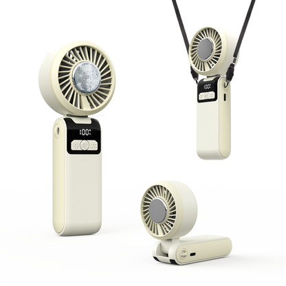 Jabees FrostOne Fold – Foldable Handheld Fan with Cooling Plate