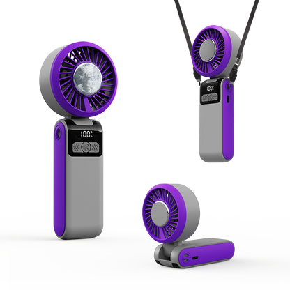 Jabees FrostOne Fold – Foldable Handheld Fan with Cooling Plate