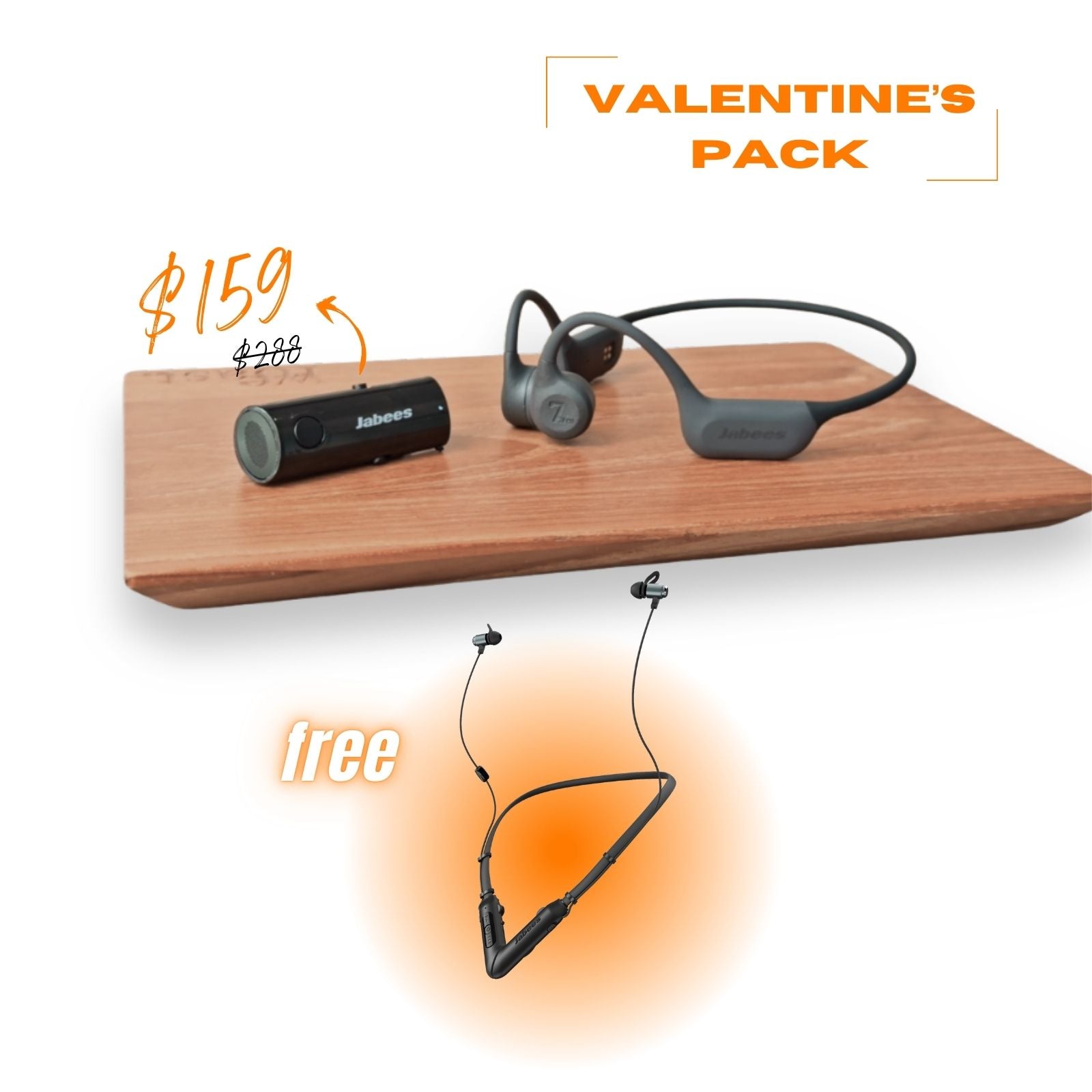 HearLink Hearing Essential Kit - Wireless Hearing Enhancement with Bone Conduction
