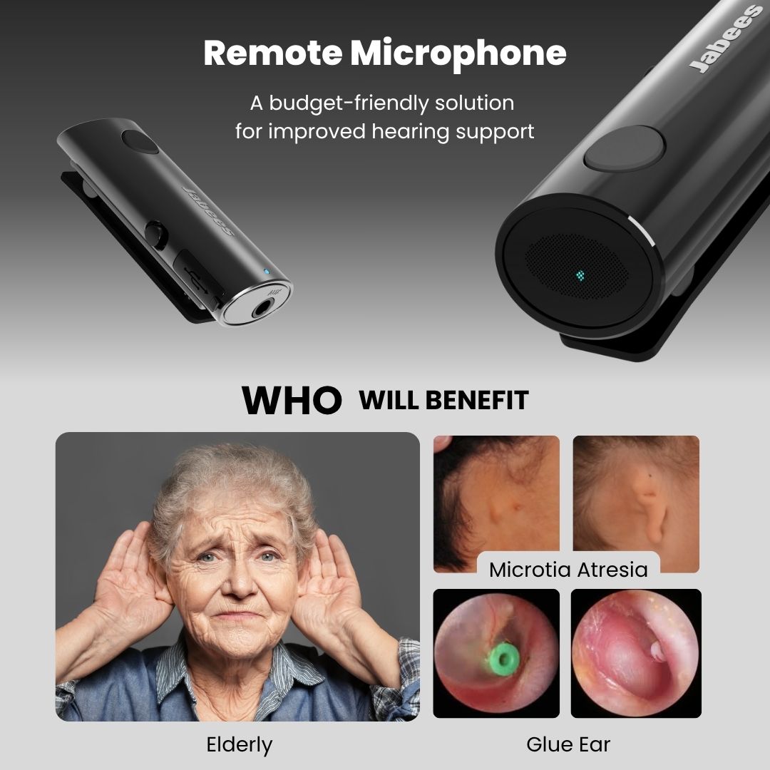 HearLink 3-In-1 Bluetooth Microphone A Cost-Effective Alternative to BAHA Device for HOH
