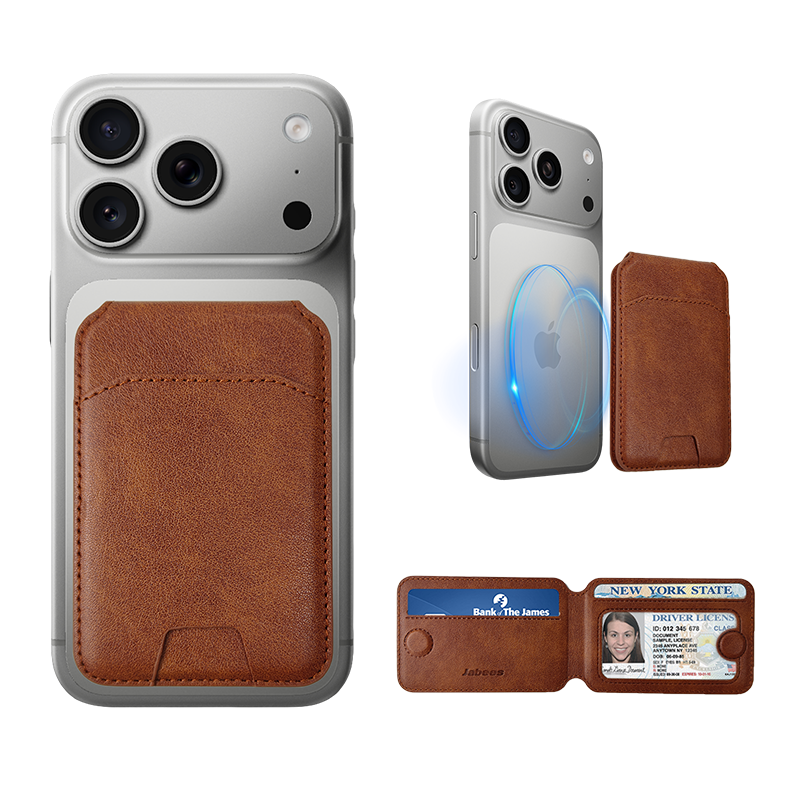 MagWallet Lite - RFID-Blocking Magnetic Phone Wallet for Everyday Essentials