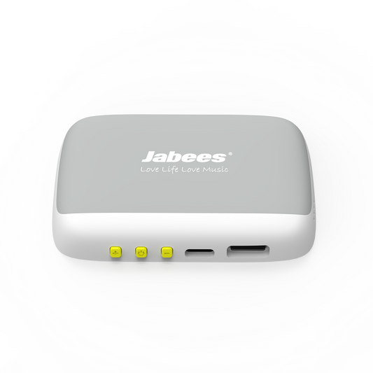 Jabees PEACE Pillow Speaker - Ultra-Thin Bone Conduction Sleep Speaker for Comfortable and Healthy Bedtime Audio