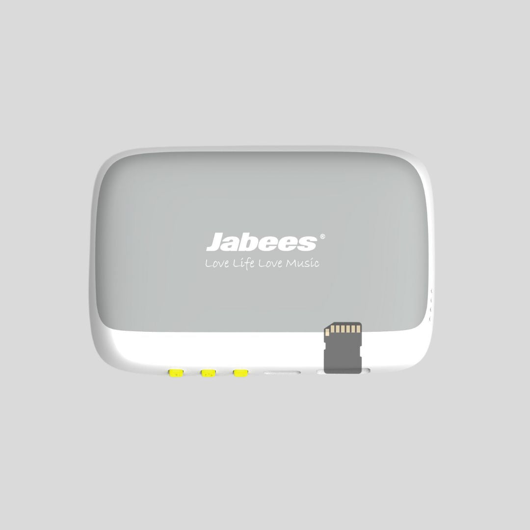Jabees PEACE Pillow Speaker - Ultra-Thin Bone Conduction Sleep Speaker for Comfortable and Healthy Bedtime Audio
