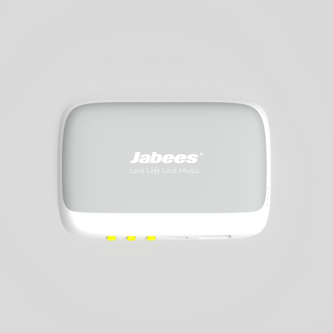 Jabees PEACE Pillow Speaker - Ultra-Thin Bone Conduction Sleep Speaker for Comfortable and Healthy Bedtime Audio