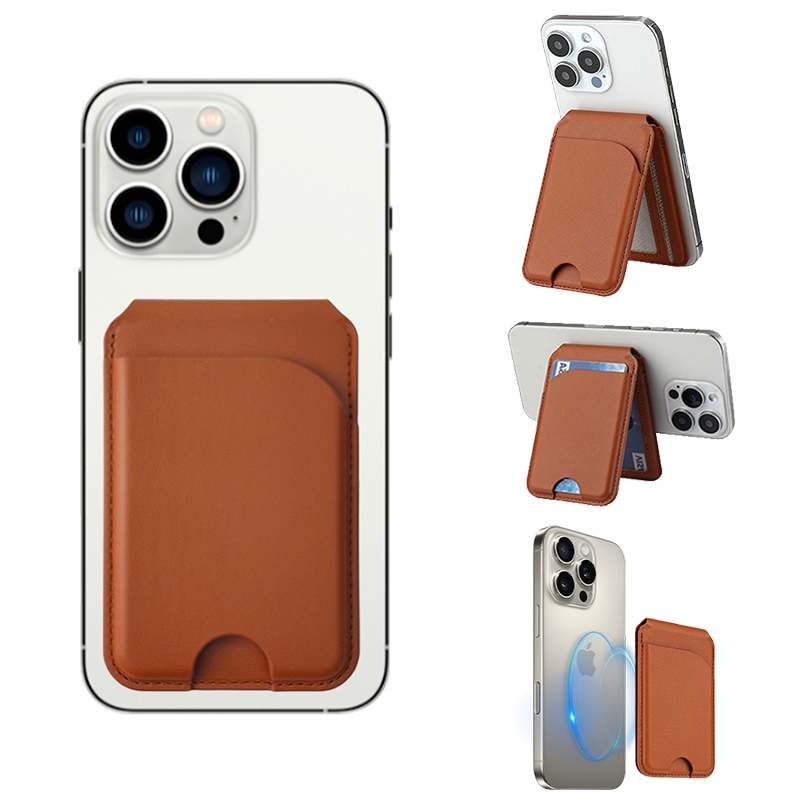 MagWallet Secure - RFID-Blocking Magnetic Phone Wallet and Stand