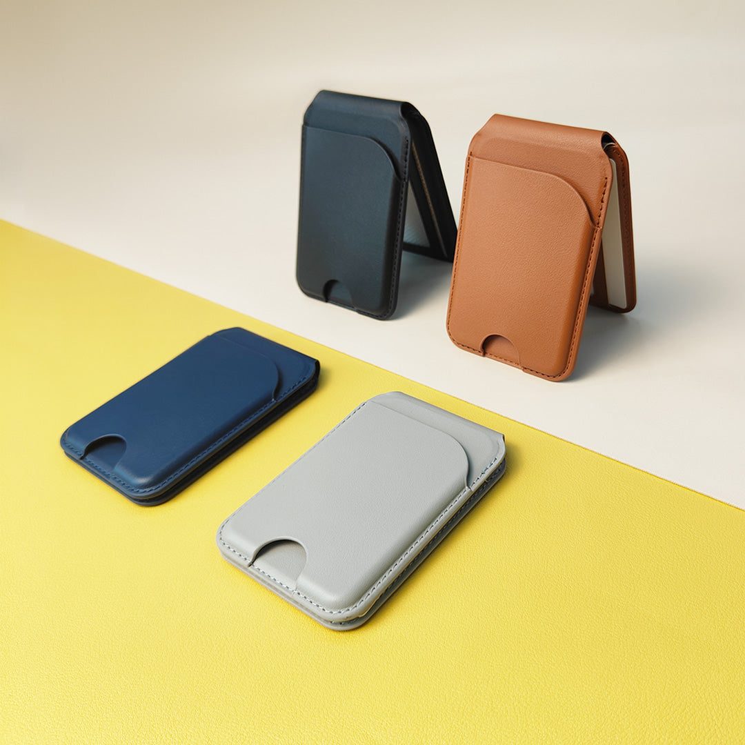 MagWallet Secure - RFID-Blocking Magnetic Phone Wallet and Stand