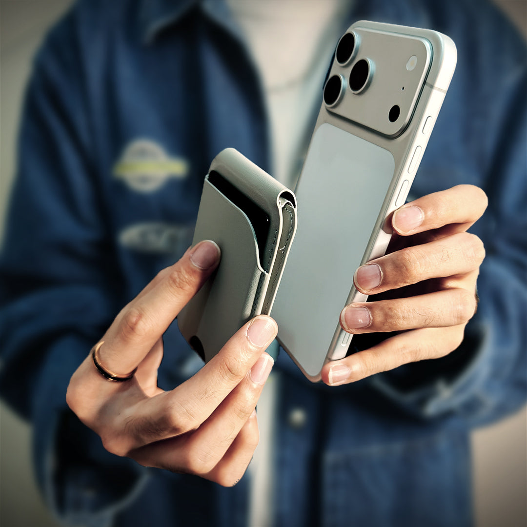 MagWallet Secure - RFID-Blocking Magnetic Phone Wallet and Stand
