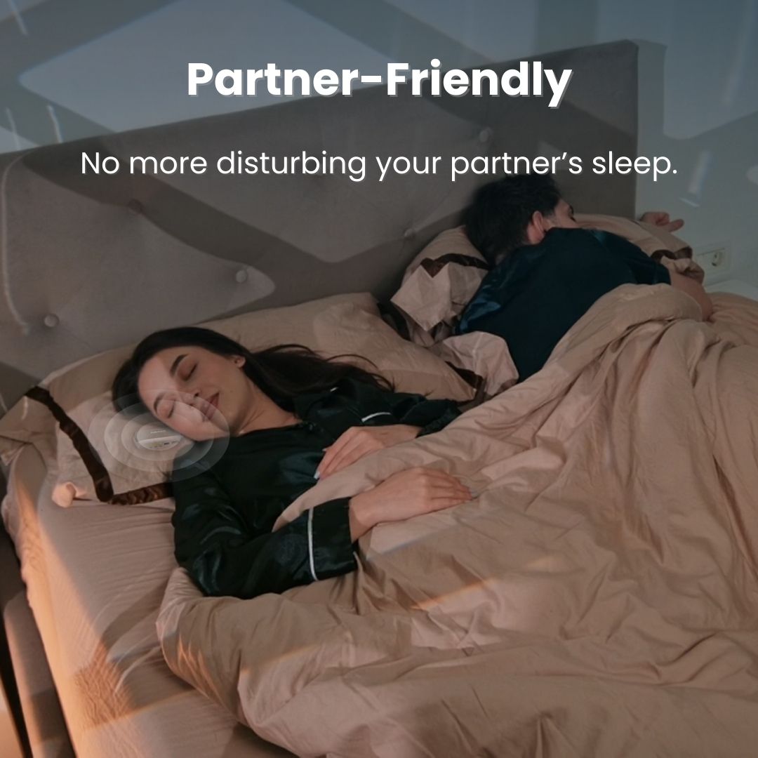 Jabees PEACE Pillow Speaker - Ultra-Thin Bone Conduction Sleep Speaker for Comfortable and Healthy Bedtime Audio