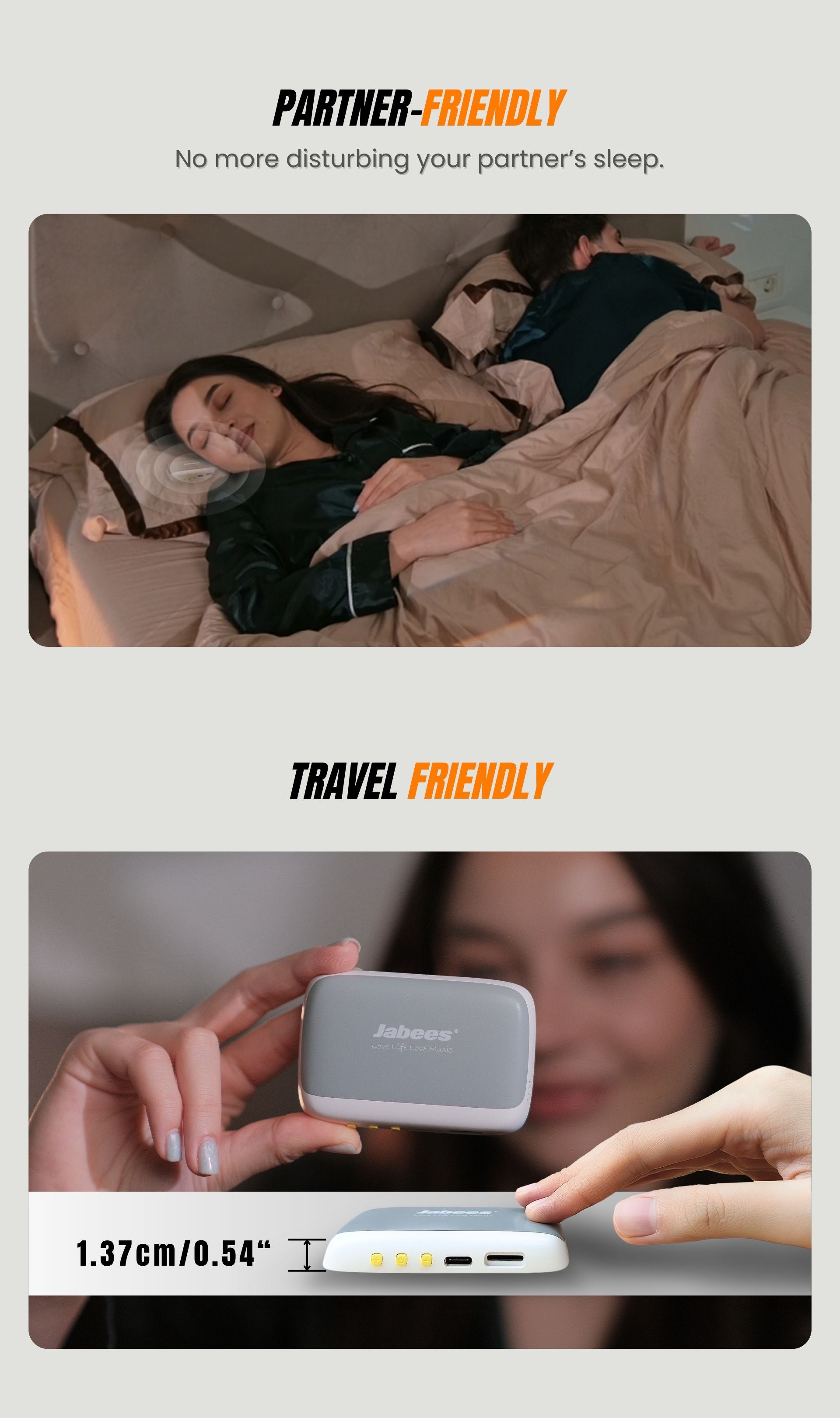 PEACE bluetooth wireless pillow speaker featuring bone conduction technology to stream nature sounds audio book sleep music to help you fall asleep quicker.