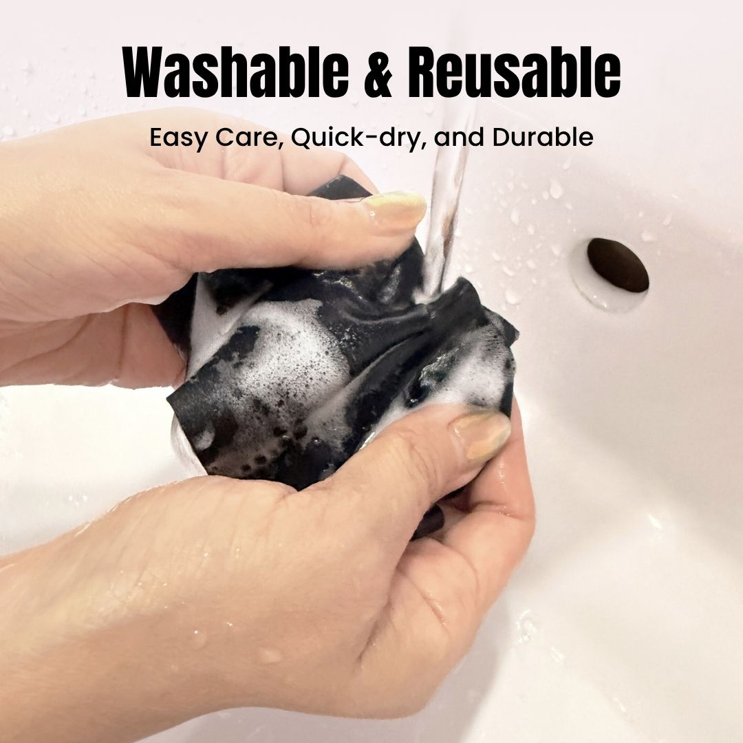 Jabees Luna Zero-Pressure Ultra-Thin Sleep Mask with Elastic Ear Straps