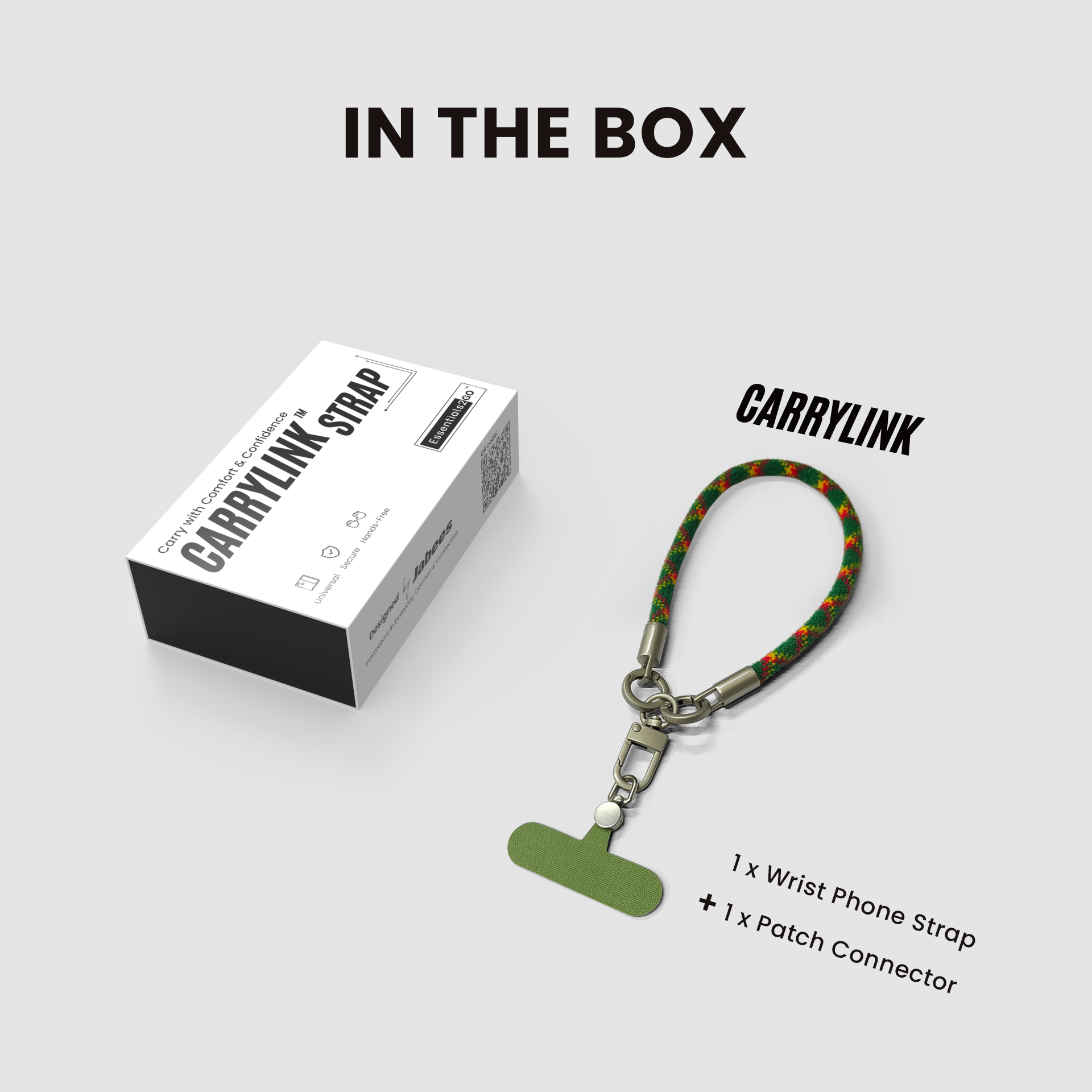 Jabees CarryLink Woolen Wrist Phone Strap