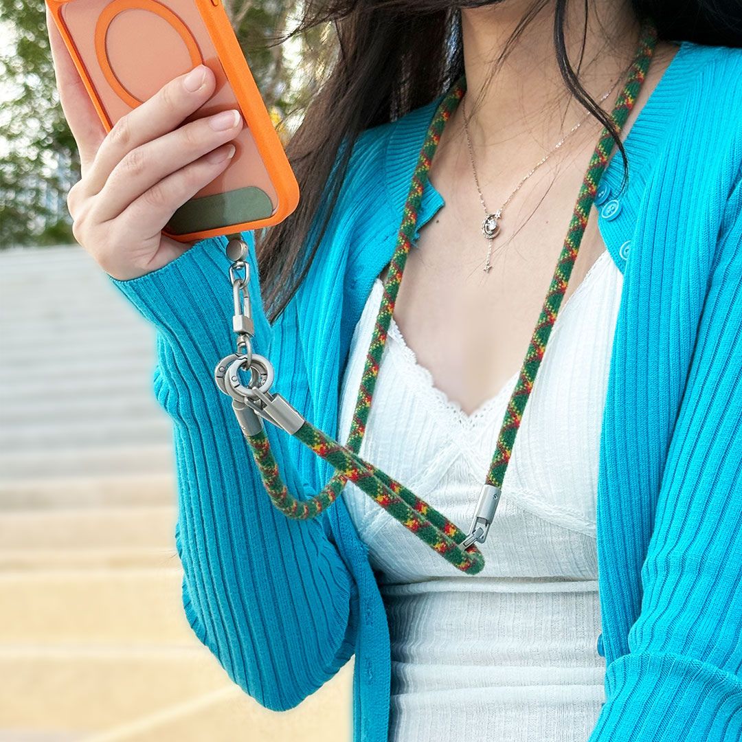 Jabees CarryLink Woolen Crossbody Phone Strap