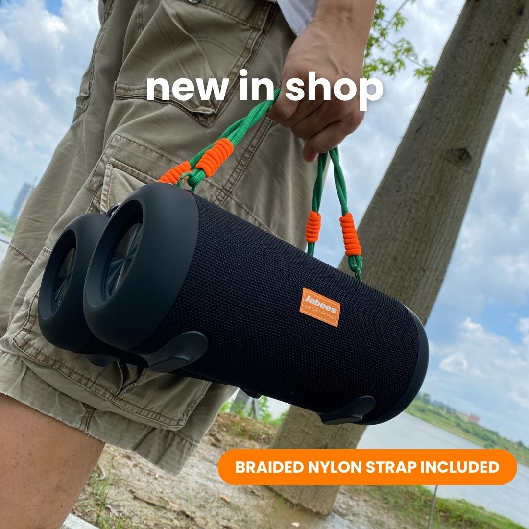 Jabees WHALE outdoor speaker brand -lifestyle photo
