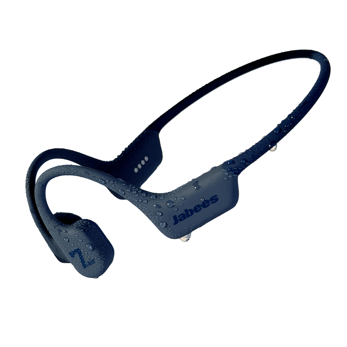 Jabees 7Seven Air  Cushioned Bone Conduction Swimming Headphones-Blue