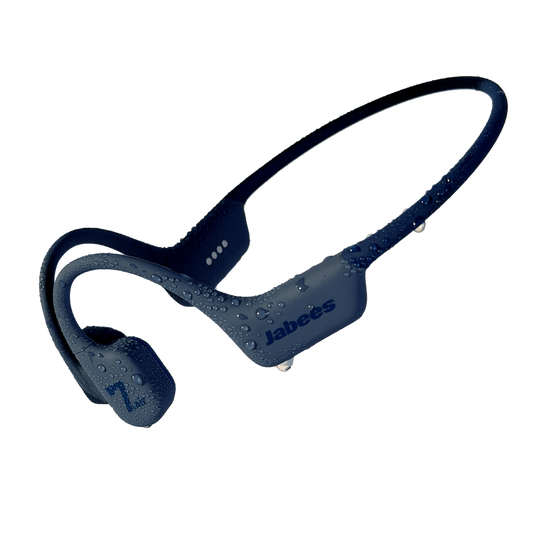 Jabees 7Seven Air  Cushioned Bone Conduction Swimming Headphones-Blue