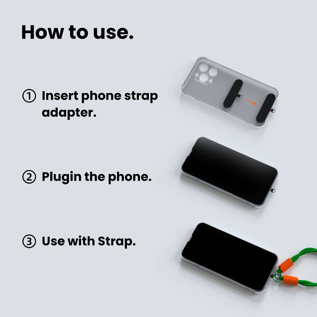 Jabees Colorful Nylon Wrist Strap – how to install and attach guide