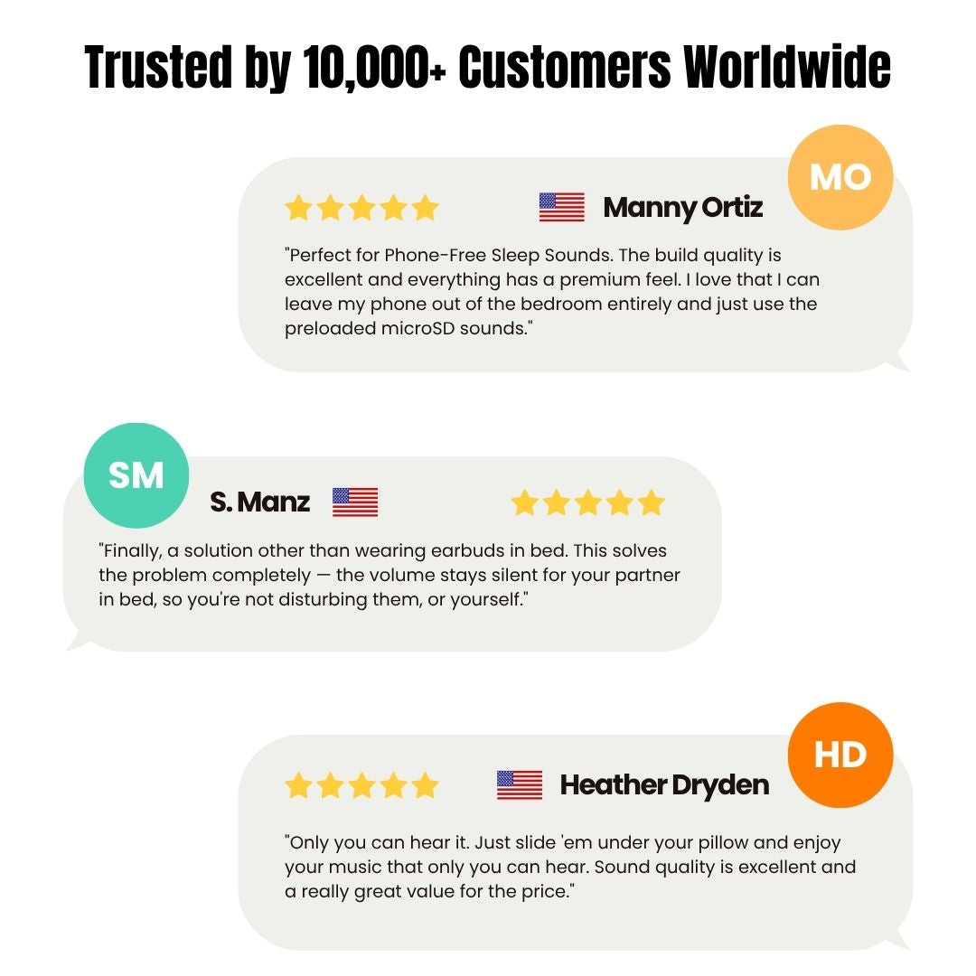PEACE Duo Under-Pillow Speaker – Customer reviews