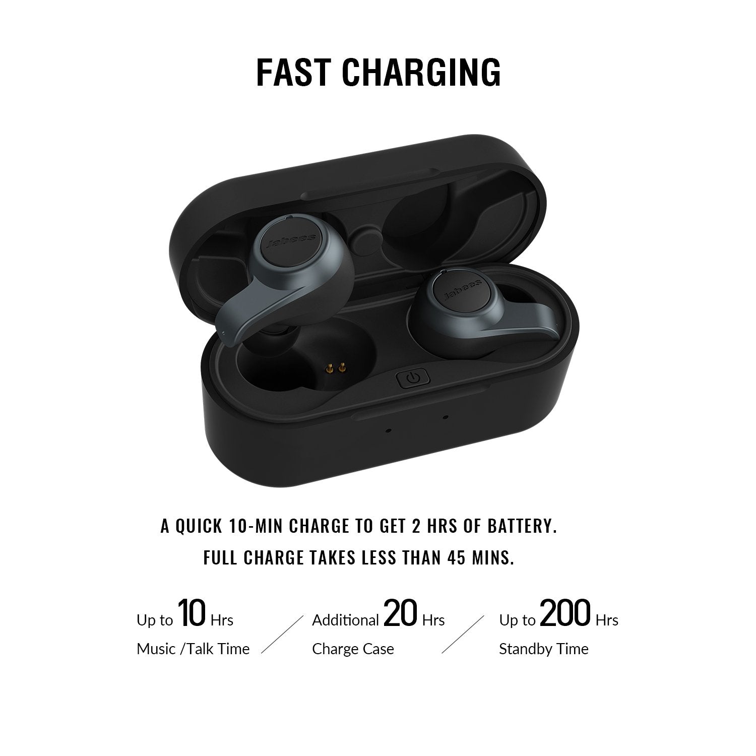 Firefly.2 - IPX7 Waterproof True Wireless Earbuds with Dual Microphones - True Wireless Earbuds - Jabees Store - jabeesstore