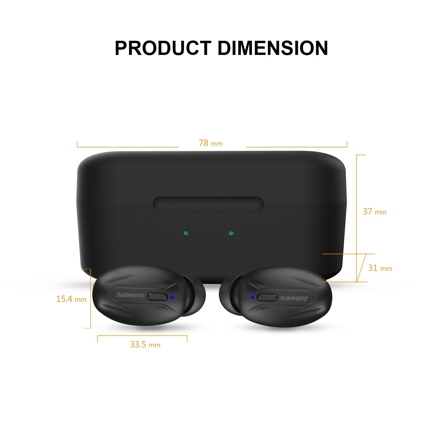 Beeing - The Cutting-Edge True Wireless Earbuds with Qi-Enabled Wireless Charging Case - True Wireless Earbuds - jabeesstore - jabeesstore