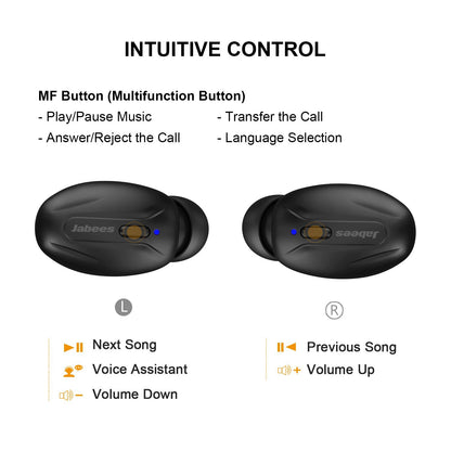 Beeing - The Cutting-Edge True Wireless Earbuds with Qi-Enabled Wireless Charging Case - True Wireless Earbuds - jabeesstore - jabeesstore