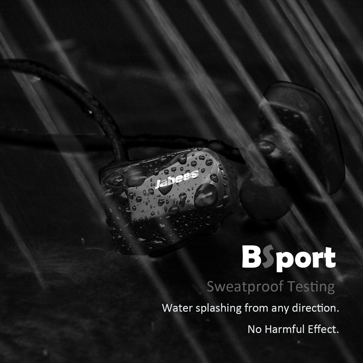 BSport – Bluetooth Sport Headphones with Dual-Microphone and NFC - Bluetooth Earphones - jabeesstore - jabeesstore