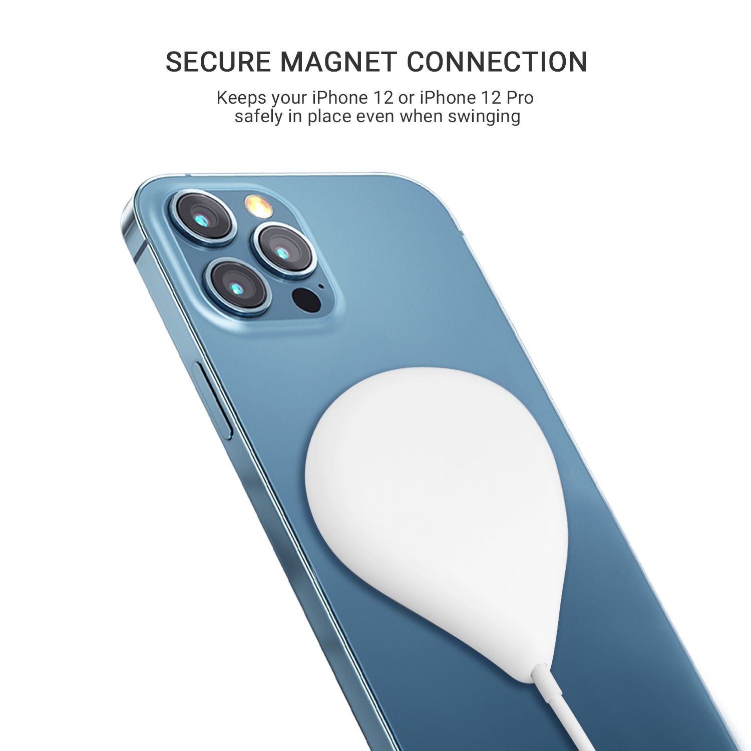 MAG-C Ultra Slim Magnetic Wireless Charger with Magnet Ring Power Jabees Store 