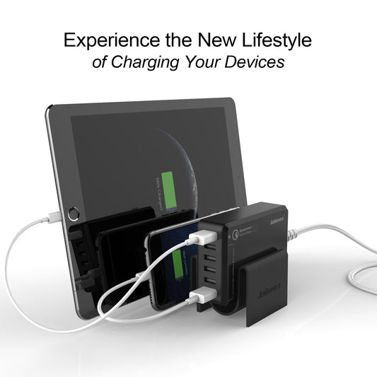 Q7 6 端口桌面 USB 充電站