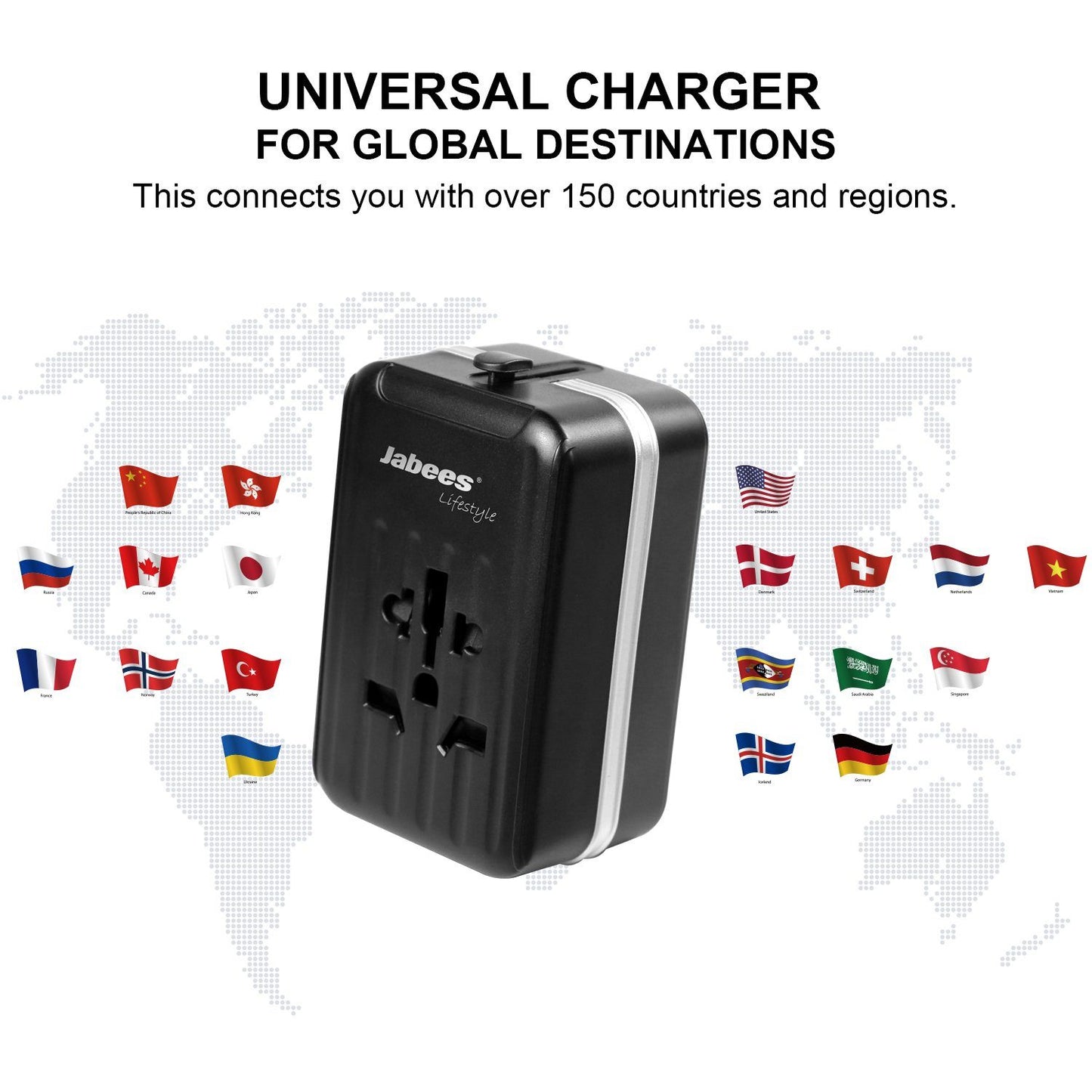 TCM1 Universal Travel Adapter - Power - Jabees Store - jabeesstore