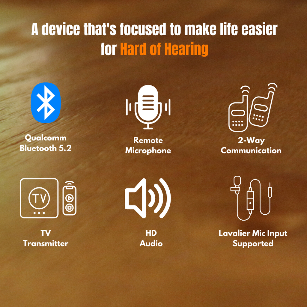 Listening Devices For Spying Wireless HearLink 3In1 Bluetooth